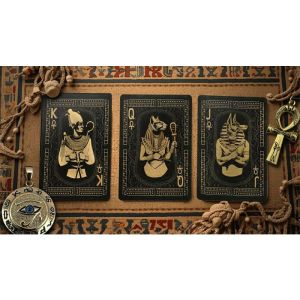 Foto Egypt Mythology Black Edition (Pharaoh, Dark Gray) Playing Cards (VT)