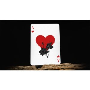 Foto Feather & Bone: The Chrome Hearts (Foil) Playing Cards by Joel Meyers