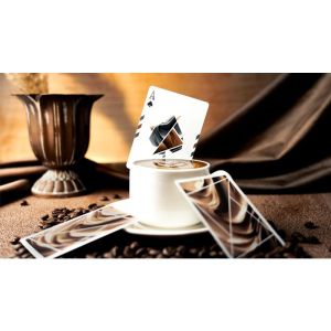 Foto Flexible Mocha Mousse Playing Cards by TCC