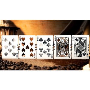 Foto Flexible Mocha Mousse Playing Cards by TCC