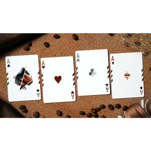 Foto Flexible Mocha Mousse Playing Cards by TCC