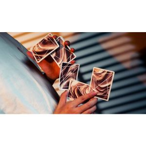 Foto Flexible Mocha Mousse Playing Cards by TCC