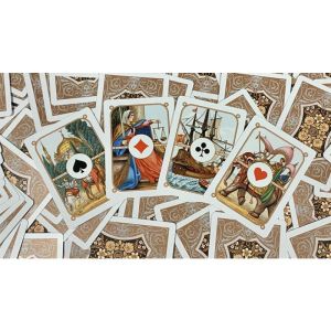 Foto Four Continents (Copper) Playing Cards (VT)