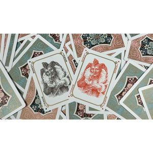 Foto Four Continents (Red) Playing Cards
