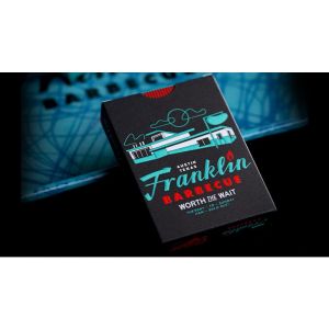 Foto FRANKLIN BBQ RETRO BLACK PLAYING CARDS
