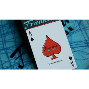 Foto FRANKLIN BBQ RETRO BLACK PLAYING CARDS