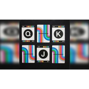 Foto WHITE EDITION FULTON STREET MTA PLAYING CARDS (1972 VIGNELLI MAP EDITION)