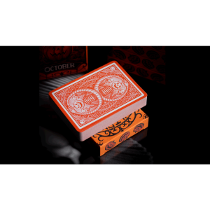 Foto OCTOBER V2 PUMPKIN ORANGE PLAYING CARDS