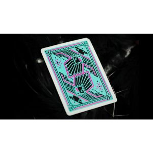 Foto FULTON'S THUNDERBIRD ROOM TURQUOISE EDITION PLAYING CARDS
