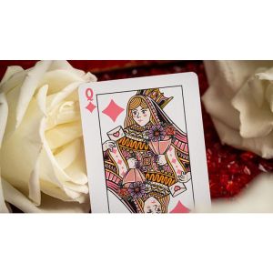 Foto Good Pals Valentine's Pink Playing Cards