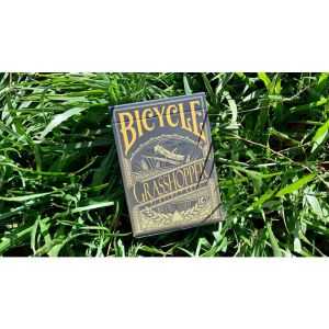 Foto Gilded Grasshopper Dark (Olive) Playing Cards
