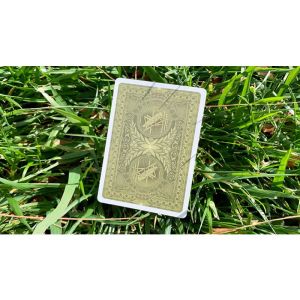 Foto Gilded Grasshopper Dark (Olive) Playing Cards