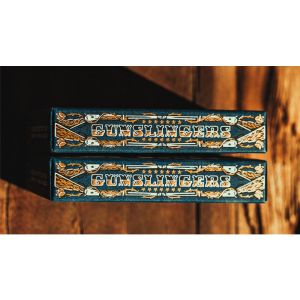 Foto Gunslingers Poker (Blue) Playing Cards