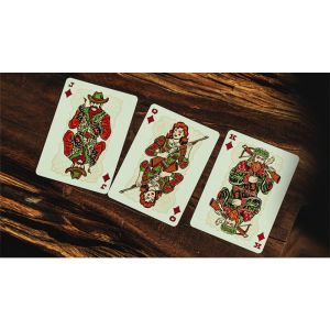 Foto Gunslingers Poker (Red) Playing Cards