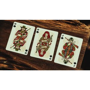 Foto Gunslingers Poker (Red) Playing Cards