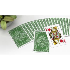 Foto BLACK ROSES IMMERGRÜN Playing Cards