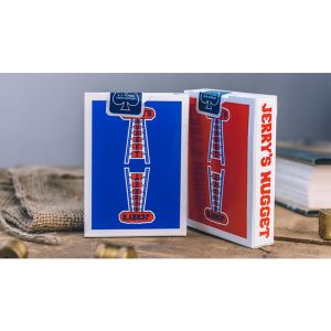 Foto Modern Feel Jerry's Nuggets Gaff (Blue and Red) Playing Cards