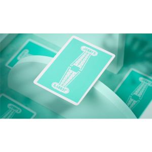 Foto Jerry's Nugget Monotone (Tiffany Blue) Playing Cards (VT)