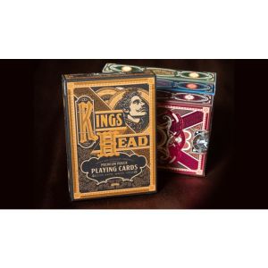Foto King's Head (Black and Gold Foil) Playing Cards  by Joker and the Thief