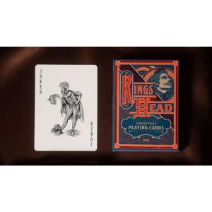 Foto King's Head (Blue & Red) Playing Cards  by Joker and the Thief