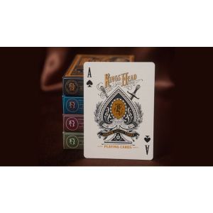 Foto King's Head (Blue & Red) Playing Cards  by Joker and the Thief