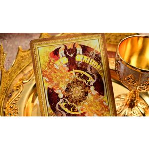 Foto King Arthur V2 (Golden Dawn) Playing Cards by KING STAR