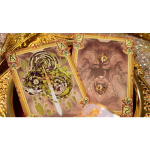 Foto King Arthur V2 (Golden Dawn) Playing Cards by KING STAR