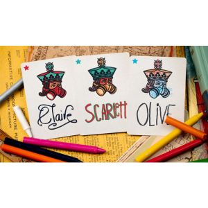 Foto Crayon Playing Cards by Kings Wild Project