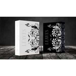Foto Leaves Black Playing Cards (VT)
