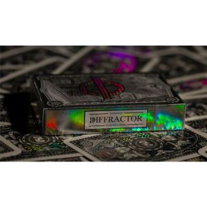 Foto London Diffractor Silver Playing Cards