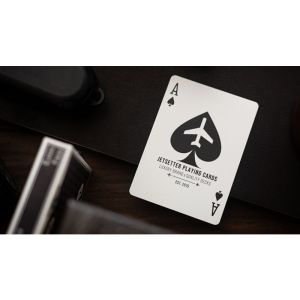 Foto Lounge Edition Marked (Tarmac Black) by Jetsetter Playing Cards