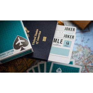 Foto Lounge Edition in Terminal Teal by Jetsetter Playing Cards