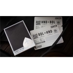 Foto Lounge Edition Unmarked (Tarmac Black) by Jetsetter Playing Cards