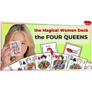 Foto Magical Women Playing Cards