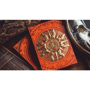 Foto Gilded Maya Sun Playing Cards