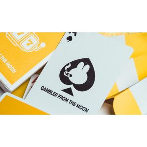 Foto Gilded Milk Casino Deck (Silver) by Bacon Playing Card Company