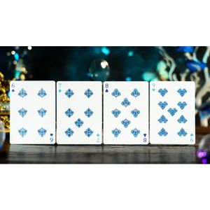 Foto Prism Blue Morpho Playing Cards by TCC Fashion