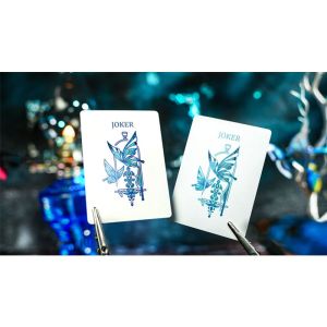 Foto Prism Blue Morpho Playing Cards by TCC Fashion