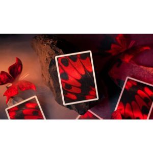 Foto Morpho V2 (Carmine) Playing Cards by TCC Fashion