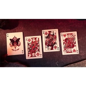 Foto Morpho V2 (Carmine) Playing Cards by TCC Fashion