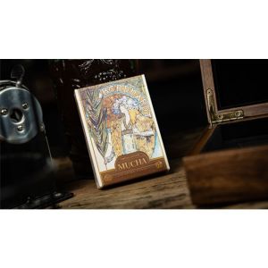 Foto Mucha Gismonda Standard Gold Edition Playing Cards by TCC