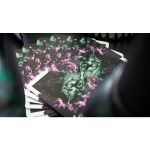 Foto Gilded Nebula Stellar Green Playing Cards (green star) (VT)