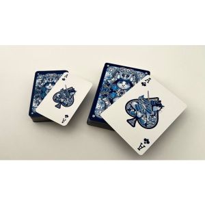 Foto Neko Samurai (Mini Blue) Playing Cards