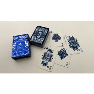 Foto Neko Samurai (Mini Blue) Playing Cards