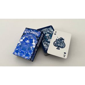 Foto Neko Samurai (Mini Blue) Playing Cards