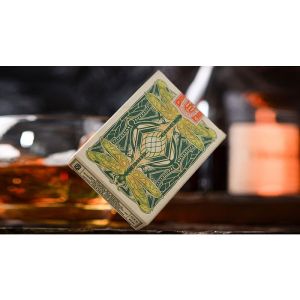 Foto Notorious Gambling Frog (Green) Playing Cards by Stockholm17