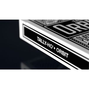 Foto Orbit Tally Ho Circle Back (Black) Playing Cards