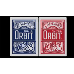Foto Orbit Tally Ho Circle Back (Blue) Playing Cards