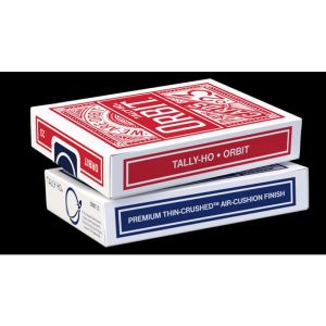 Foto Orbit Tally Ho Circle Back (Red) Playing Cards