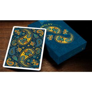 Foto Paisley Poker Blue Playing Cards by by Dutch Card House Company (VT)